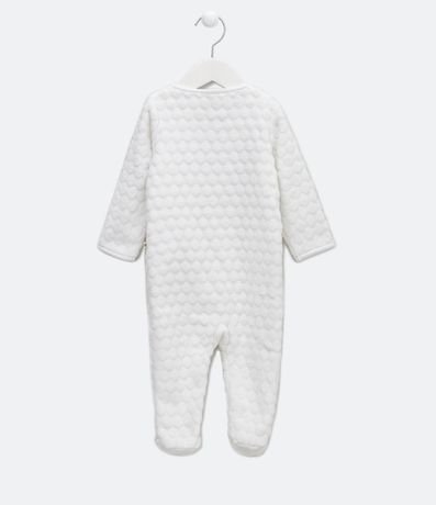 Mono Infantil en Fleece con Textura y Pies - Talle RN a 24 meses 2