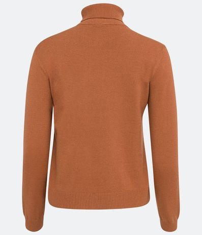 Blusa Alargada de Punto con Cuello Alto 6