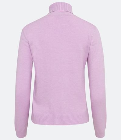 Blusa Alargada de Punto con Cuello Alto 6