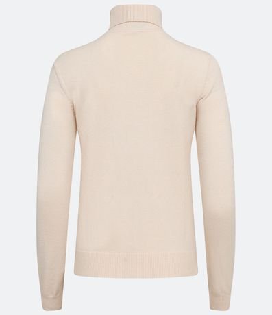 Blusa Alargada de Punto con Cuello Alto 6