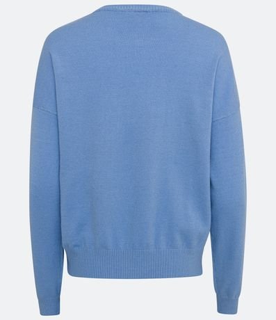 Buzo Cerrado Básico de Punto con Manga Larga y Sisa Desplazada 6