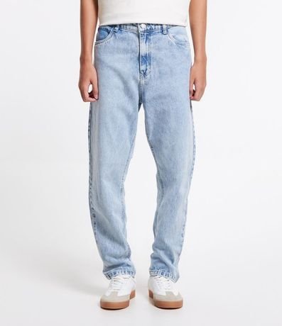 Pantalón Jeans Wide Leg con Cintura Fija 2