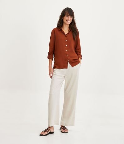 Camisa Básica en Viscolino 2