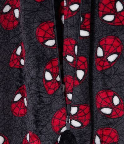 Pijama Jumper Infantil en Fleece con Estampado Spider-Man - Talle 2 a 10 años 4