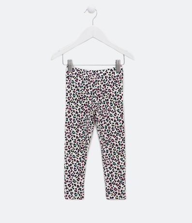 Pantalón Legging Infantil con Estampado Animal Print Leopardo - Talle 1 a 5 años 1