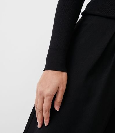 Blusa de Punto con Botones Diferenciados 5