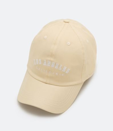 Gorra Visera Curva en Algodón con Bordado Los Angeles 1