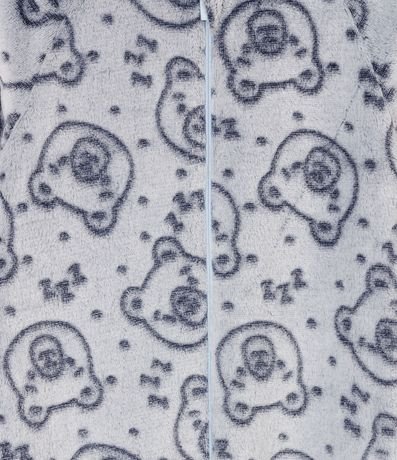 Pijama Jumper Infantil en Fleece Estampado Osito - Talle 1 a 4 años 3