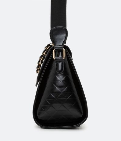 Bolso Transversal Estructurado con Correa de Cadena 2