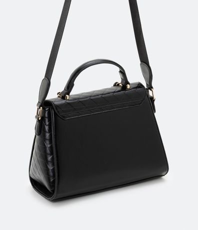 Bolso Transversal Estructurado con Correa de Cadena 6