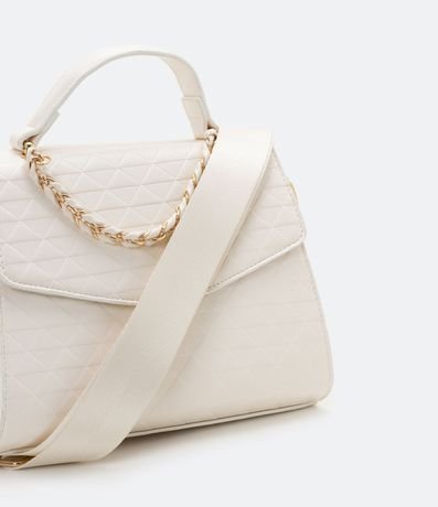 Bolso Transversal Estructurado con Correa de Cadena 5