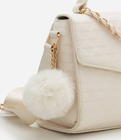 Bolso Transversal Estructurado con Correa de Cadena 7