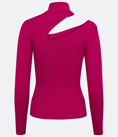 Blusa de Punto con Cutout en el Hombro 6