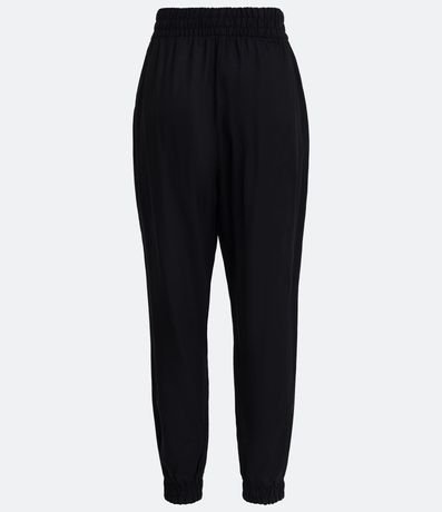 Pantalón Jogger en Viscolino con Cintura Elástica 6