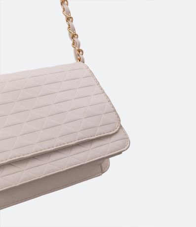 Bolso Estructurado en Capitoneada con Asas de Cadena 6