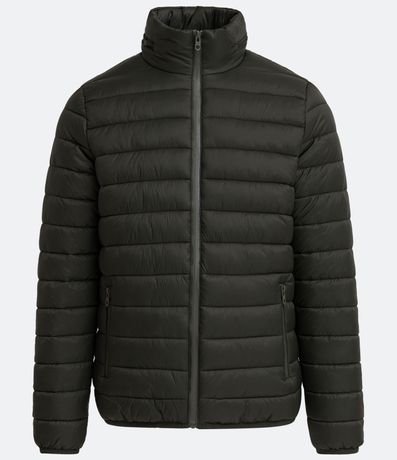 Campera Ultraliviana Básica en Poliamida con Cuello Alto 5