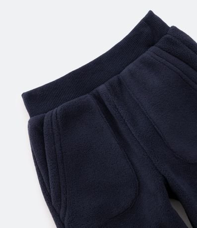 Pantalón Básico Infantil con Bolsillos y Puños - Talle 0 a 18 meses 3