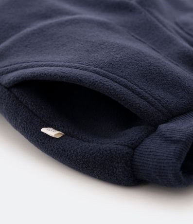 Pantalón Básico Infantil con Bolsillos y Puños - Talle 0 a 18 meses 5