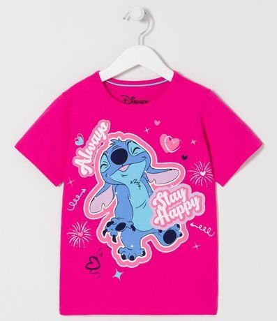 Blusa Infantil con Estampado de Stitch - Talle 5 a 14 años 1