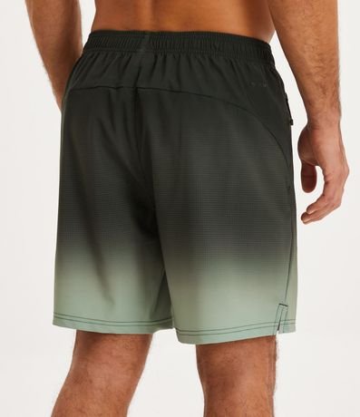 Bermuda Deportiva con Cintura Elástica y Estampado Degrade 3