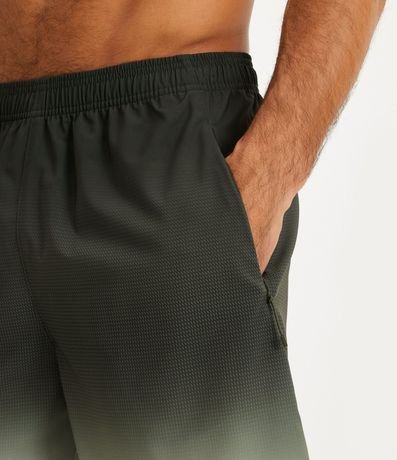 Bermuda Deportiva con Cintura Elástica y Estampado Degrade 4