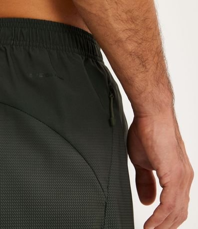 Bermuda Deportiva con Cintura Elástica y Estampado Degrade 5