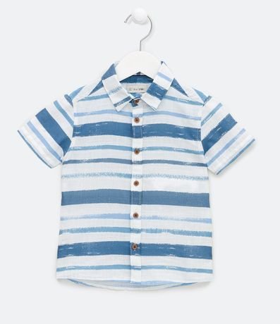 Camisa Infantil con Estampado Rayas Acuareladas - 1 a 5 años 1