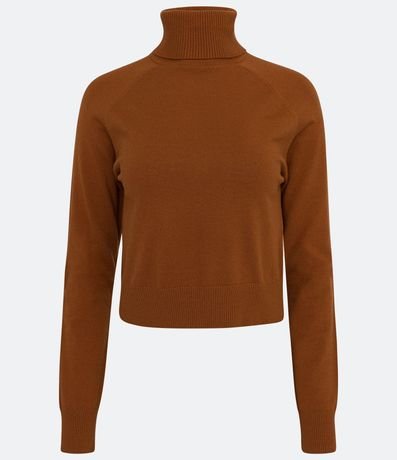 Blusa de Punto con Cuello Alto 5