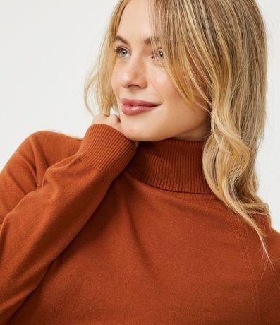 Blusa de Punto con Cuello Alto 4