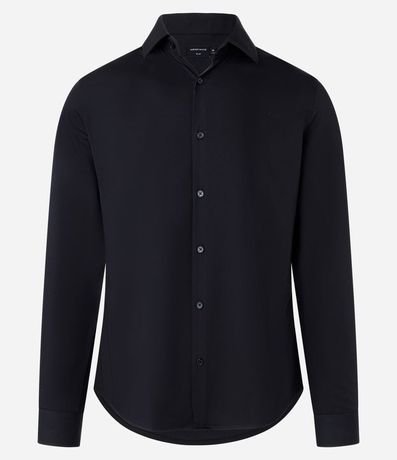 Camisa Slim en Bambu con Manga Larga 4