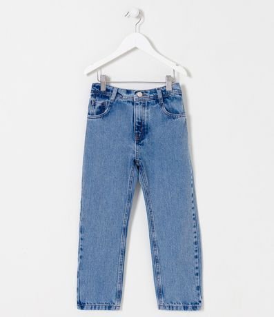Pantalón Mom Infantil en Jeans con Bolsillos - Talle 5 a 14 años 1