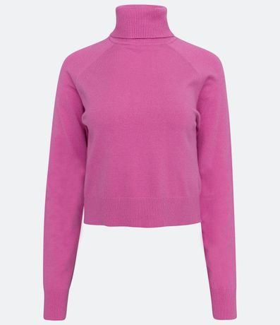 Blusa de Punto con Cuello Alto 5