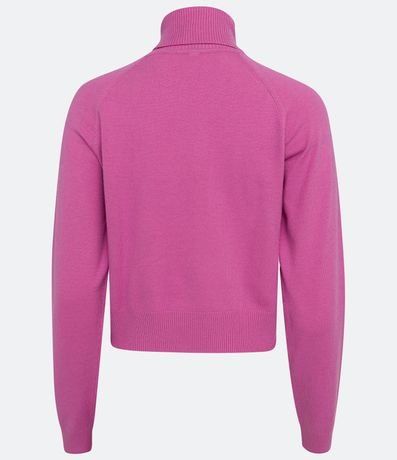 Blusa de Punto con Cuello Alto 6