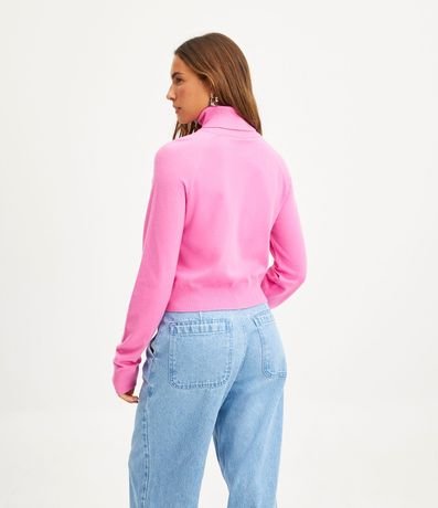 Blusa de Punto con Cuello Alto 3