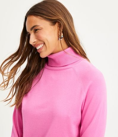 Blusa de Punto con Cuello Alto 4