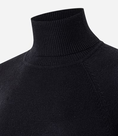 Blusa de Punto con Cuello Alto 8
