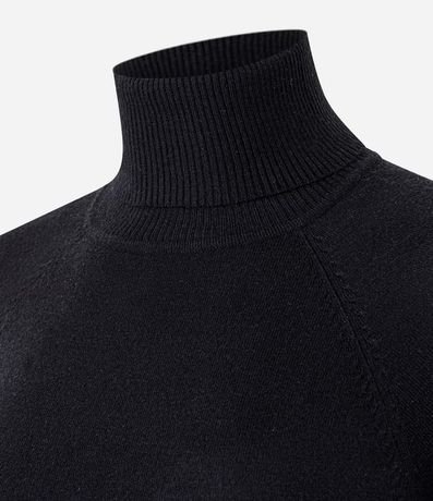 Blusa de Punto con Cuello Alto 6