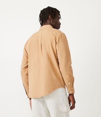 Camisa Manga Larga en Oxford con Efecto Lavado 2