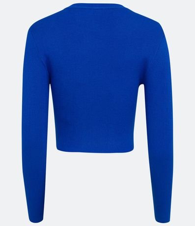 Blusa Corta Básica en Tejido de Punto 6