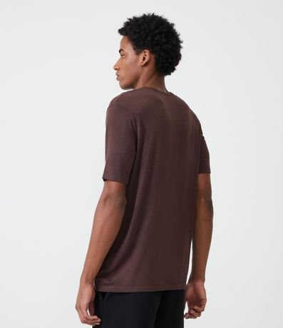 Remera Slim en Viscosa con Manga Corta 3