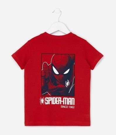 Remera Infantil con Estampado de Spider-Man - Talle 3 al 10 años 2