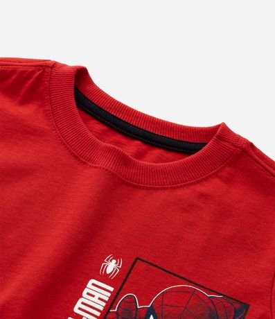 Remera Infantil con Estampado de Spider-Man - Talle 3 al 10 años 4
