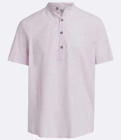 Camisa Comfort en Algodón con Abotonado Frontal 5