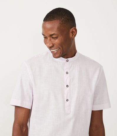 Camisa Comfort en Algodón con Abotonado Frontal 4