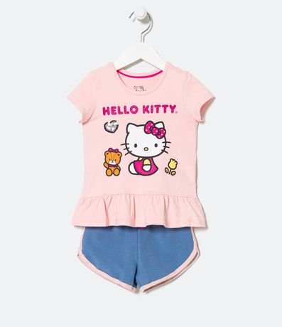 Conjunto Infantil con Estampado Hello Kitty - Talle 1 a 6 años 1