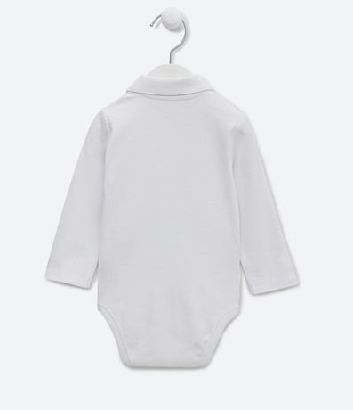 Body Infantil Suedine con Cuello Polo - Talle RN a 24 meses 2