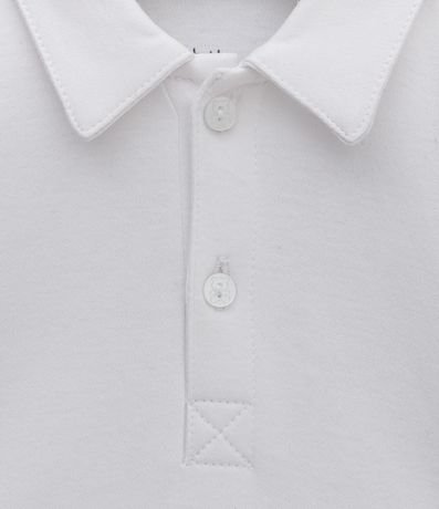 Body Infantil Suedine con Cuello Polo - Talle RN a 24 meses 3