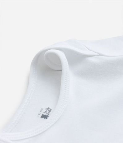 Kit 02 Bodies Infantiles en Rib con Manga Larga - Talle RN a 24 meses 5