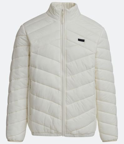 Campera Ultraligera en Poliamida con Textura Enviesada 6