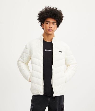 Campera Ultraligera en Poliamida con Textura Enviesada 5